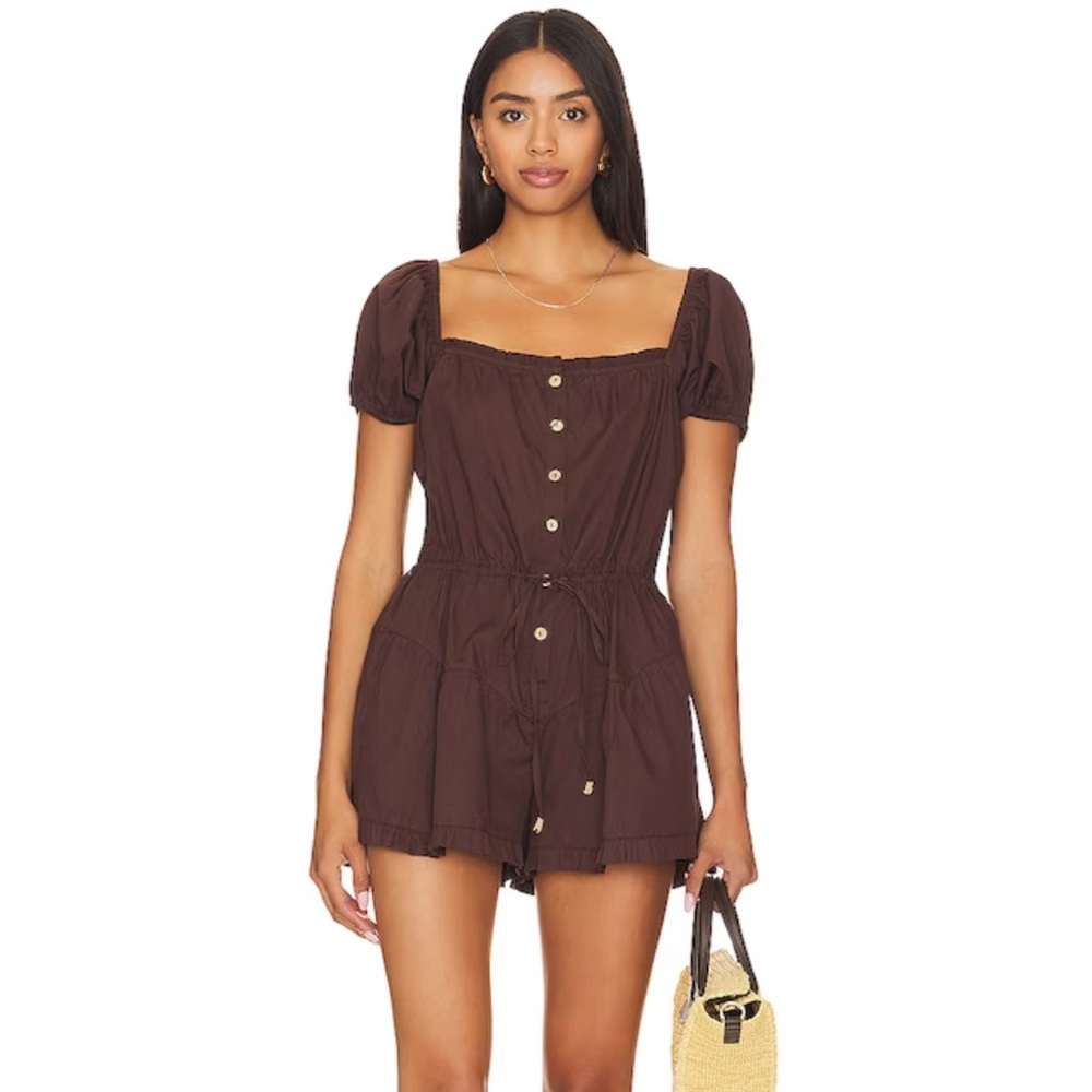 [New with Tags] Free People A Sight for Sore Eyes Romper - Size XL